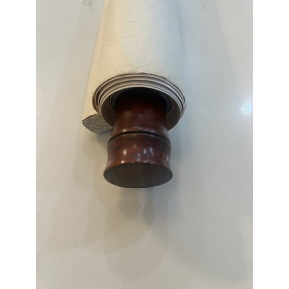 Japanese Hanging Scroll Kakejiku Asian Culture Art Calligraphy Flower Scroll - Picture 3 of 14